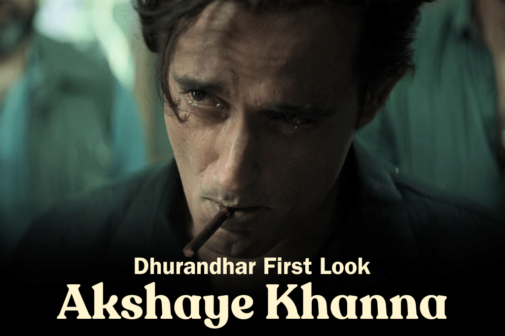 Akshaye khanna - dhurandhar first look