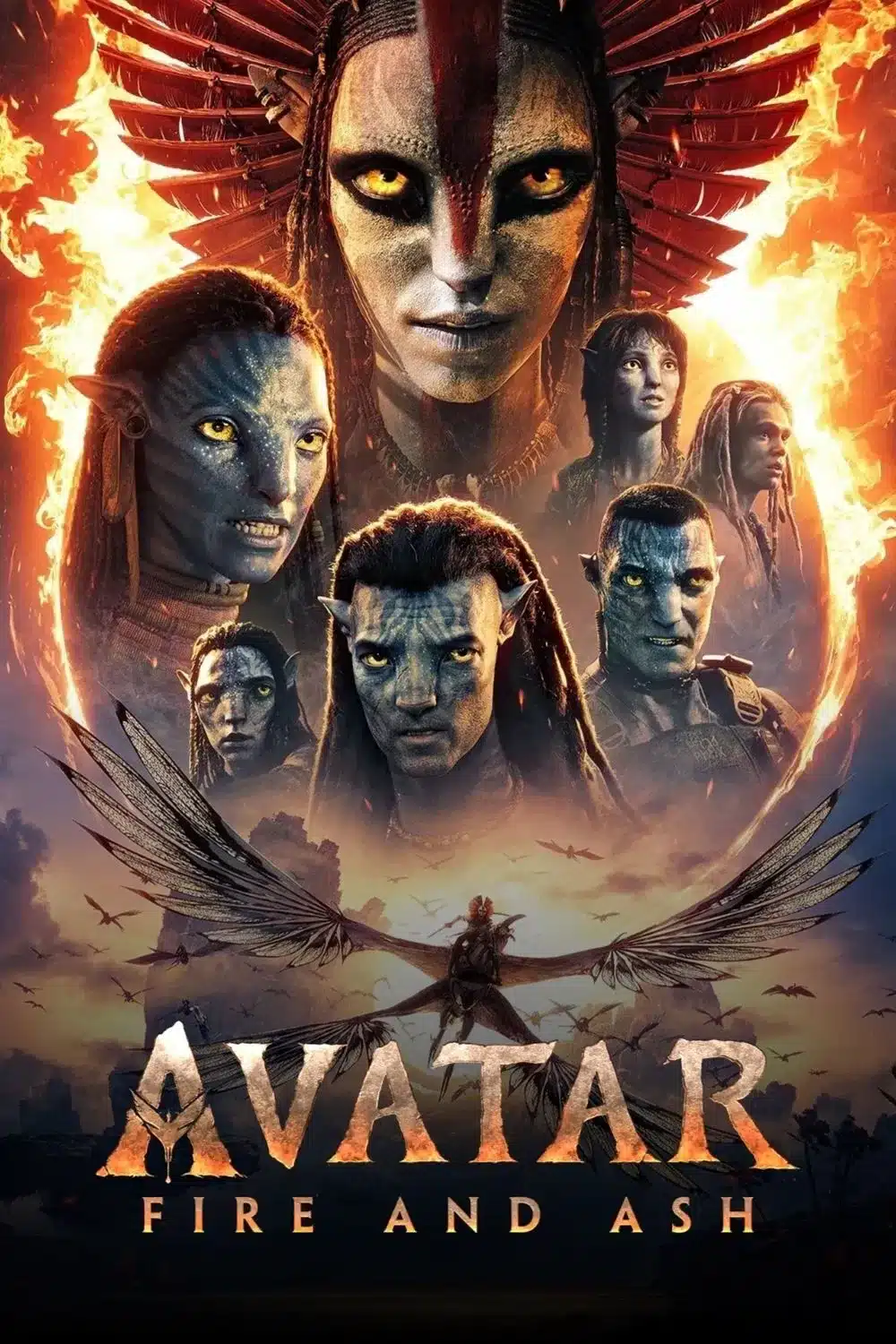 Avatar- Fire and Ash Movie Poster