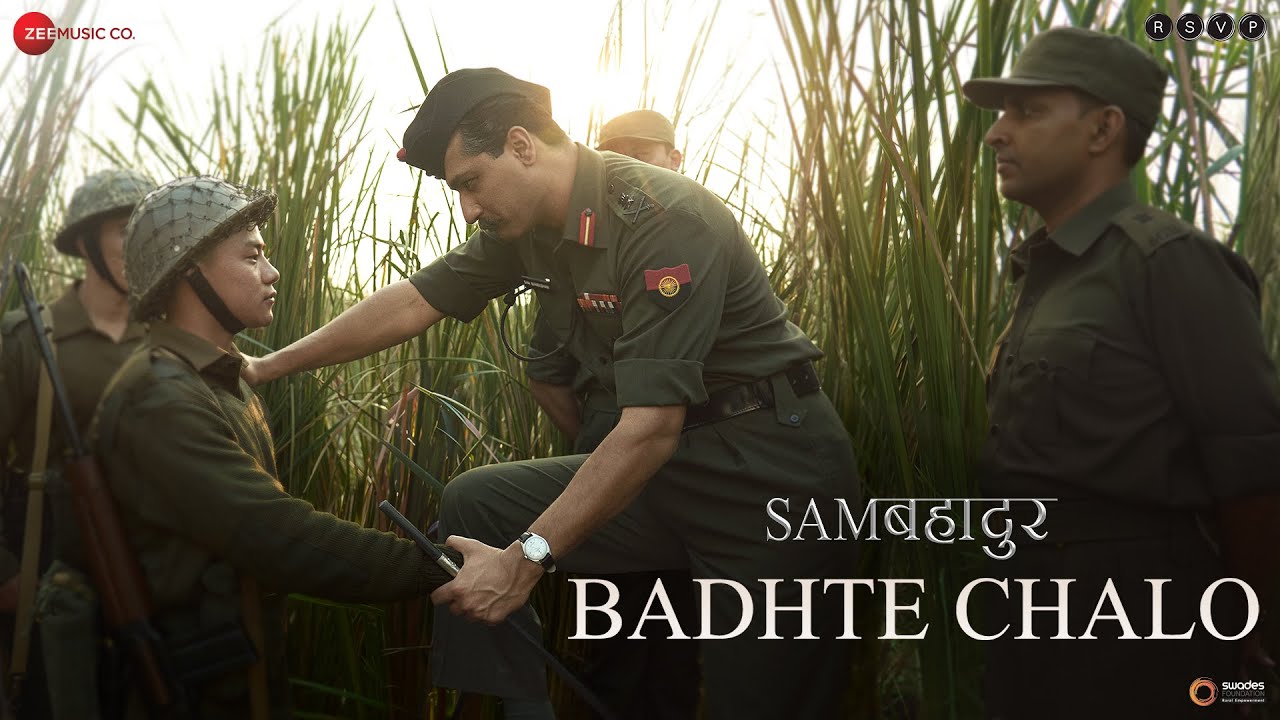Badhte Chalo - Sam Bahadur | Vicky Kaushal & Fatima S | Shankar M, Vishal D, Divya K | SEL | Gulzar | 13377x