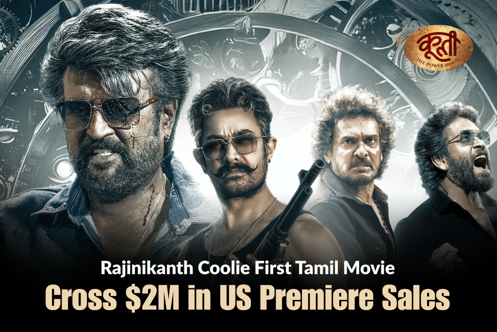 Rajinikanth’s coolie becomes first tamil film to cross $2m in us premiere sales