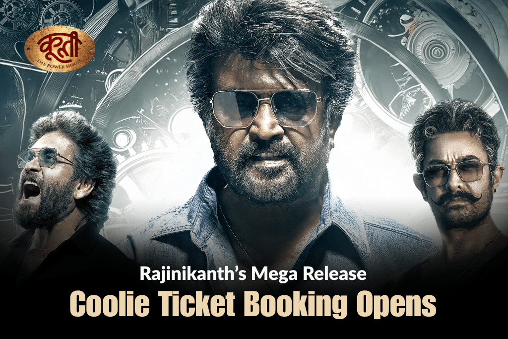 Rajinikanth’s mega release coolie ticket booking opens